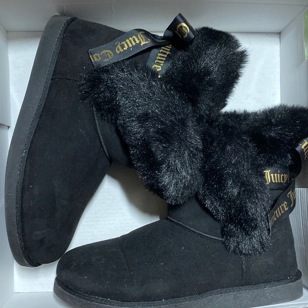 Juicy Couture Black Winter Boots